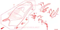 SELLE pour Honda CB 250 TWISTER ABS de 2018