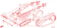 BRAS OSCILLANT pour Honda CB 250 TWISTER ABS de 2019