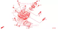 CULASSE pour Honda CB 250 TWISTER ABS de 2019