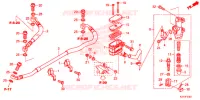MAITRE CYLINDRE DE FREIN ARRIERE (MC250A) pour Honda CB 250 TWISTER ABS de 2019