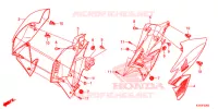 OUIES DE RADIATEUR pour Honda CB 250 TWISTER ABS de 2019