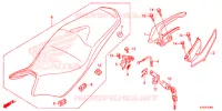 SELLE pour Honda CB 250 TWISTER ABS de 2019