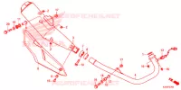 SILENCIEUX D'ECHAPPEMENT pour Honda CB 250 TWISTER ABS de 2019