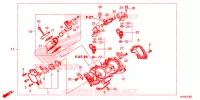CORPS DE PAPILLON pour Honda TALON 1000 X de 2020