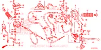LEVIER DE GUIDON   CABLE   COMMODO pour Honda FOURTRAX 420 RANCHER 4X4 AT IRS EPS ESP de 2020