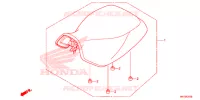 SELLE pour Honda FOURTRAX 420 RANCHER 4X4 AT IRS EPS ESP de 2020