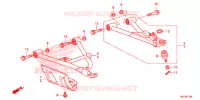TRIANGLES AVANT pour Honda FOURTRAX 420 RANCHER 4X4 AT IRS EPS ESP de 2020