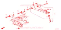 TRIANGLES AVANT pour Honda FOURTRAX 420 RANCHER 4X4 AT IRS EPS ESP de 2020
