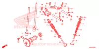 ARBRE A CAMES   SOUPAPE pour Honda FOURTRAX 420 RANCHER 4X4 AT IRS EPS ESP de 2020