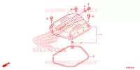 COUVRE CULASSE pour Honda CB1 125 RUEDA CON RAIOS de 2015