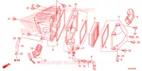 FILTRE A AIR pour Honda CB1 125 RUEDA CON RAIOS de 2015