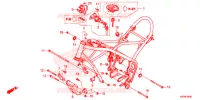CADRE pour Honda REBEL 300 ABS de 2017