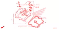 COUVRE CULASSE pour Honda REBEL 300 ABS de 2017