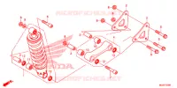 AMORTISSEUR ARRIERE pour Honda CB 500 F ABS de 2013