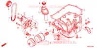 CARTER   POMPE   FILTRE A HUILE pour Honda CB 500F ABS de 2014