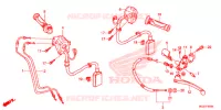 LEVIER DE GUIDON   CABLE   COMMODO pour Honda CB 500F ABS de 2014