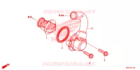 THERMOSTAT pour Honda CB 500F ABS de 2014