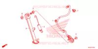BEQUILLE pour Honda CB 500 X ABS de 2014