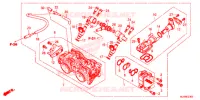 CORPS DE PAPILLON pour Honda CB 500 X ABS de 2017