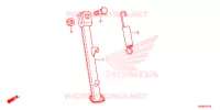 BEQUILLE LATERALE pour Honda CB 300 R ABS de 2021