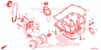 CARTER   POMPE   FILTRE A HUILE pour Honda CBR 500 R ABS de 2015