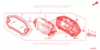 COMPTEUR pour Honda CBR 500 R ABS de 2015