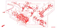 CORPS DE PAPILLON pour Honda CBR 500 R ABS de 2018