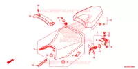 SELLE pour Honda CBR 500 R ABS de 2018