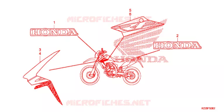 t (CRF250LF) Honda MOTO 250 CRF 2017  CRF250LF_TH