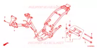 CADRE pour Honda ANC 110 ICON CYBER COMBI de 2008