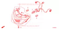 PHARE pour Honda ANC 110 ICON CYBER COMBI de 2008
