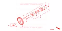 POMPE A HUILE pour Honda ANC 110 ICON CYBER COMBI de 2008