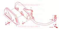 SILENCIEUX D'ECHAPPEMENT pour Honda ANC 110 ICON CYBER COMBI de 2008