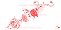 ROTOR   STATOR pour Honda SCOOPY 110 de 2018