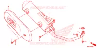 SILENCIEUX D'ECHAPPEMENT pour Honda SCOOPY 110 de 2018