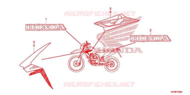 t (CRF250LF) Honda MOTO 250 CRF 2015  CRF250LF_TH