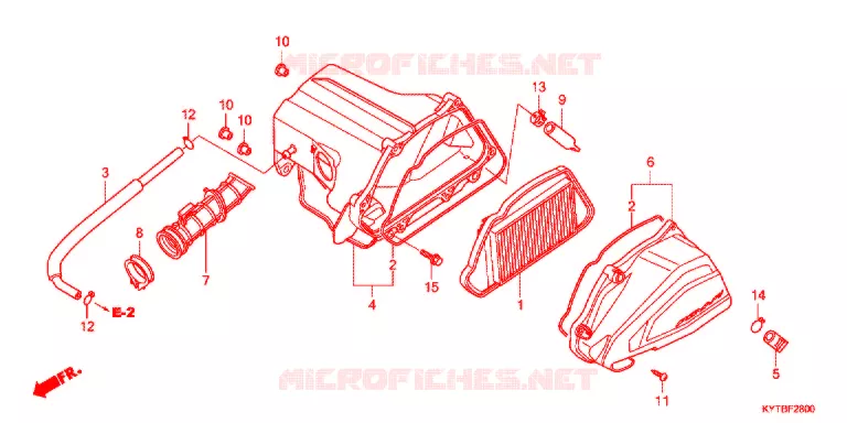 FILTRE A AIR Honda SCOOTER 110 SCOOPY 2012  ACD110SFC