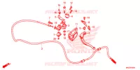 LEVIER DE FREIN DE STATIONNEMENT pour Honda AFRICA TWIN 1100 DCT de 2020