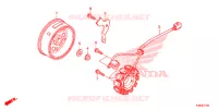 ALTERNATEUR pour Honda CBF 160 UNICORN de 2020