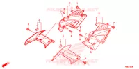 COUVERCLES LATERAUX pour Honda CBF 160 UNICORN de 2020