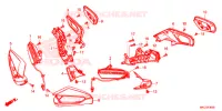 CLIGNOTANT   RETROVISEUR pour Honda GL 1800 GOLD WING de 2020