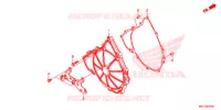 CARTER D'EMBRAYAGE pour Honda GL 1800 GOLD WING de 2020
