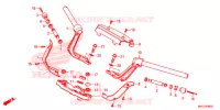 GUIDON   TE DE FOURCHE pour Honda GL 1800 GOLD WING de 2020