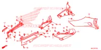 COUVERCLES LATERAUX pour Honda GL 1800 GOLD WING TOUR DCT de 2020
