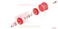 EMBRAYAGE (DCT) pour Honda GL 1800 GOLD WING TOUR DCT de 2020