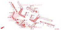 GUIDON   TE DE FOURCHE pour Honda GL 1800 GOLD WING TOUR DCT de 2020
