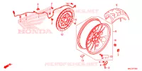 ROUE ARRIERE pour Honda GL 1800 GOLD WING TOUR DCT de 2020