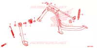 BEQUILLE pour Honda SH 150 ABS D 4ED de 2020