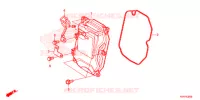 COUVRE CULASSE pour Honda SH 150 ABS D 4ED de 2020