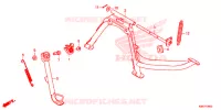 BEQUILLE pour Honda SH 150 ABS D ED de 2020